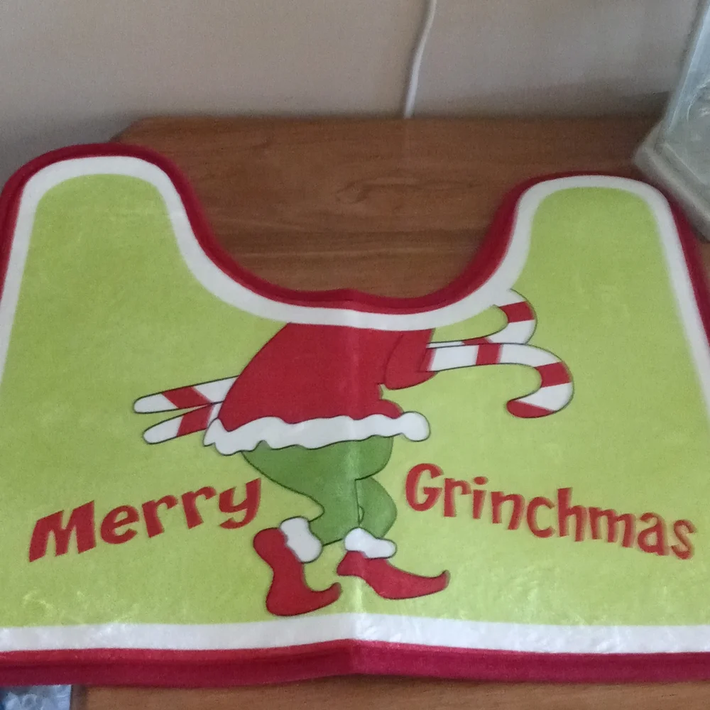 Grinch bathroom set